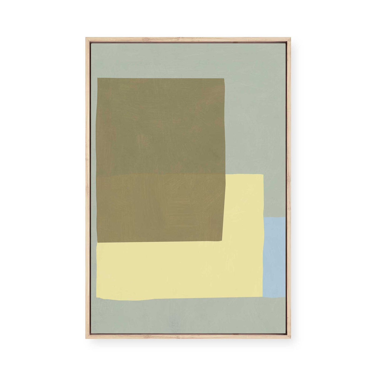 Study in Sage | Framed Canvas