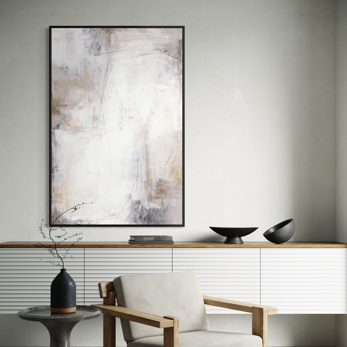 Subtle Whispers | Framed Canvas