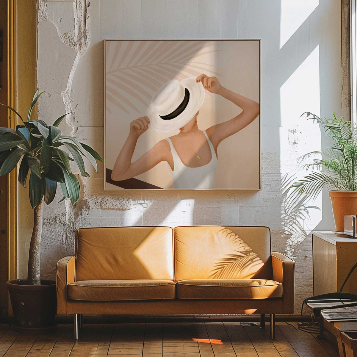 Summer Heat | Framed Canvas
