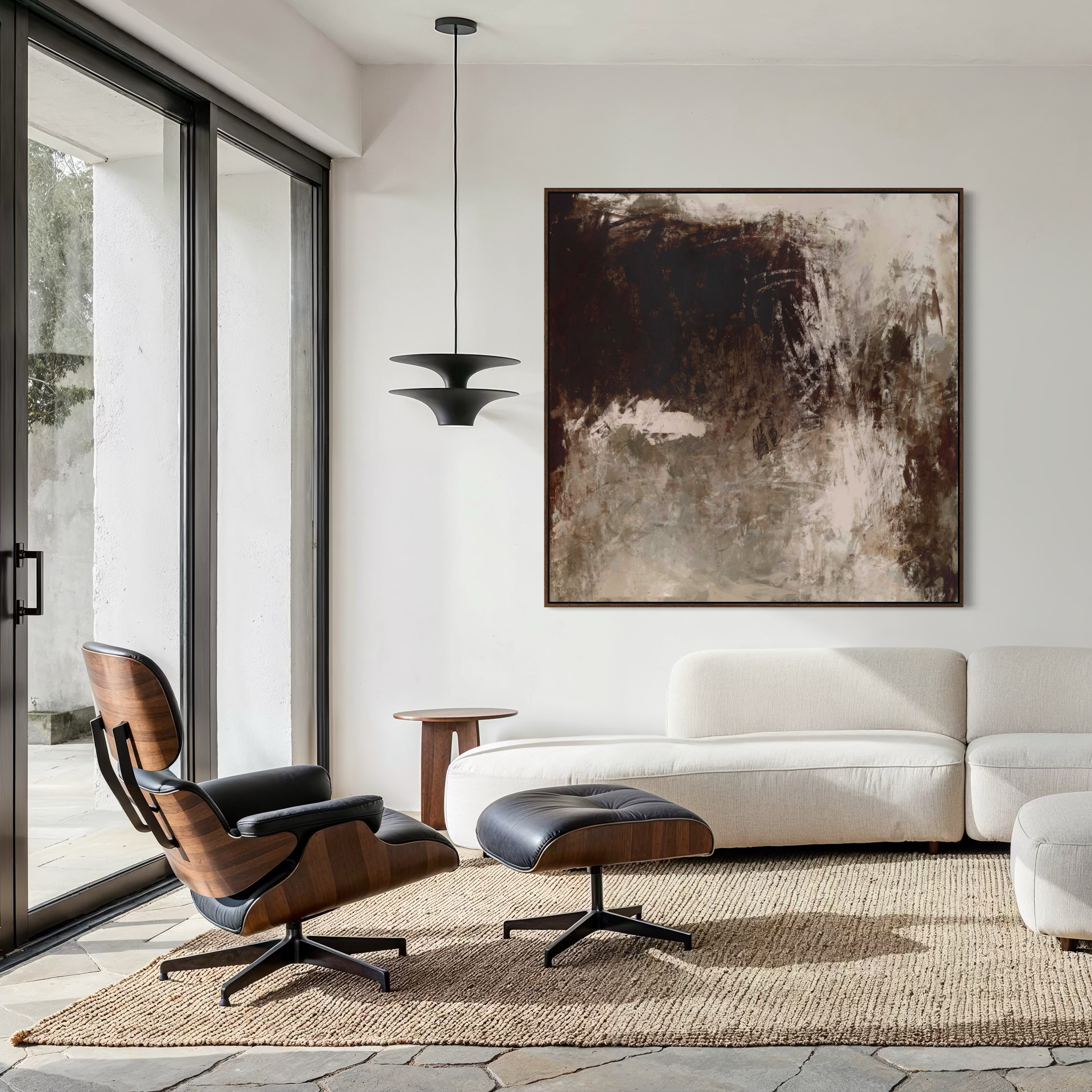 Swimming Though Stars | Framed Canvas