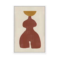 Vase No.6 | Framed Canvas