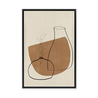 Vase No.7 | Framed Canvas