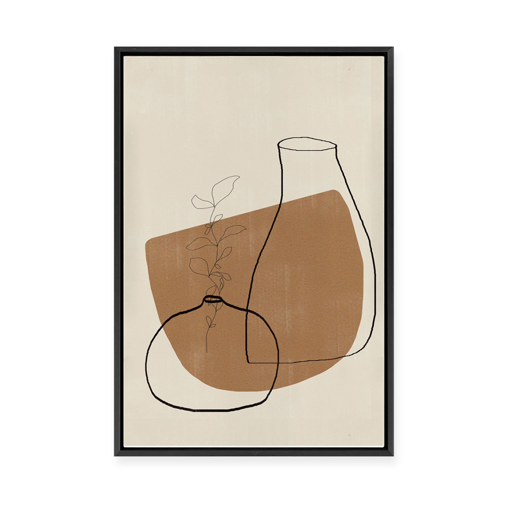 Vase No.7 | Framed Canvas