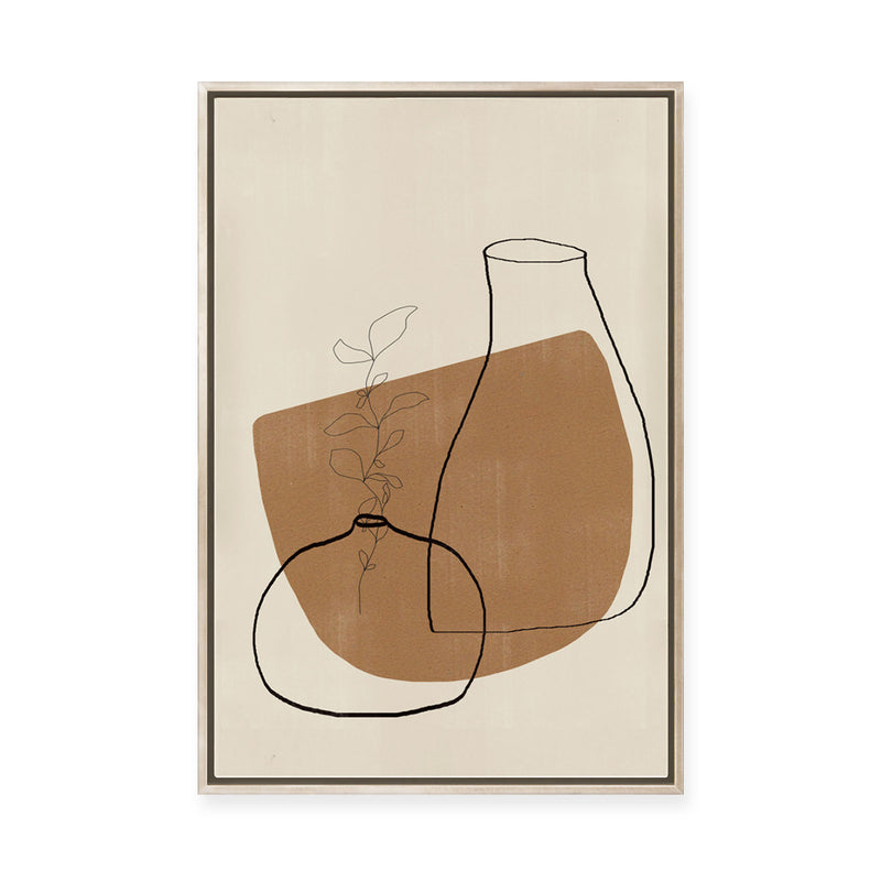 Vase No.7 | Framed Canvas