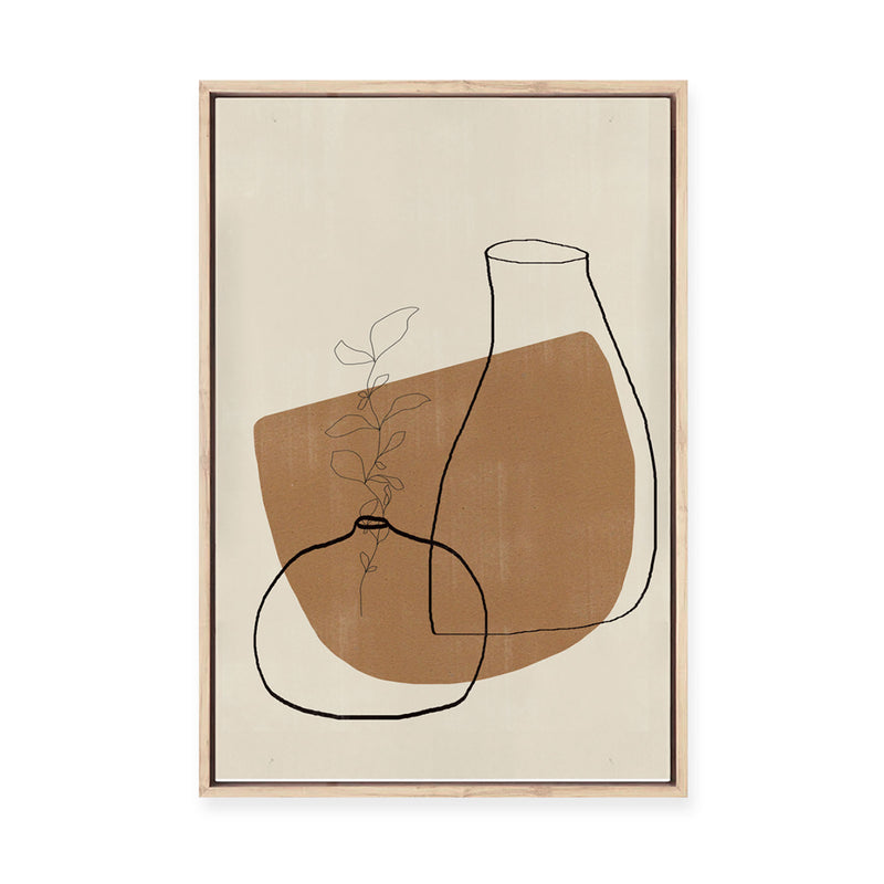 Vase No.7 | Framed Canvas