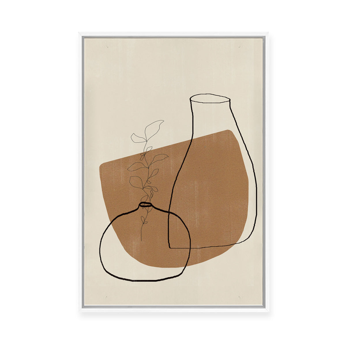 Vase No.7 | Framed Canvas