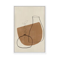Vase No.7 | Framed Canvas