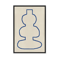 Vase No.8 | Framed Canvas
