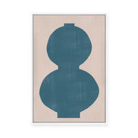Vase No.1 | Framed Canvas