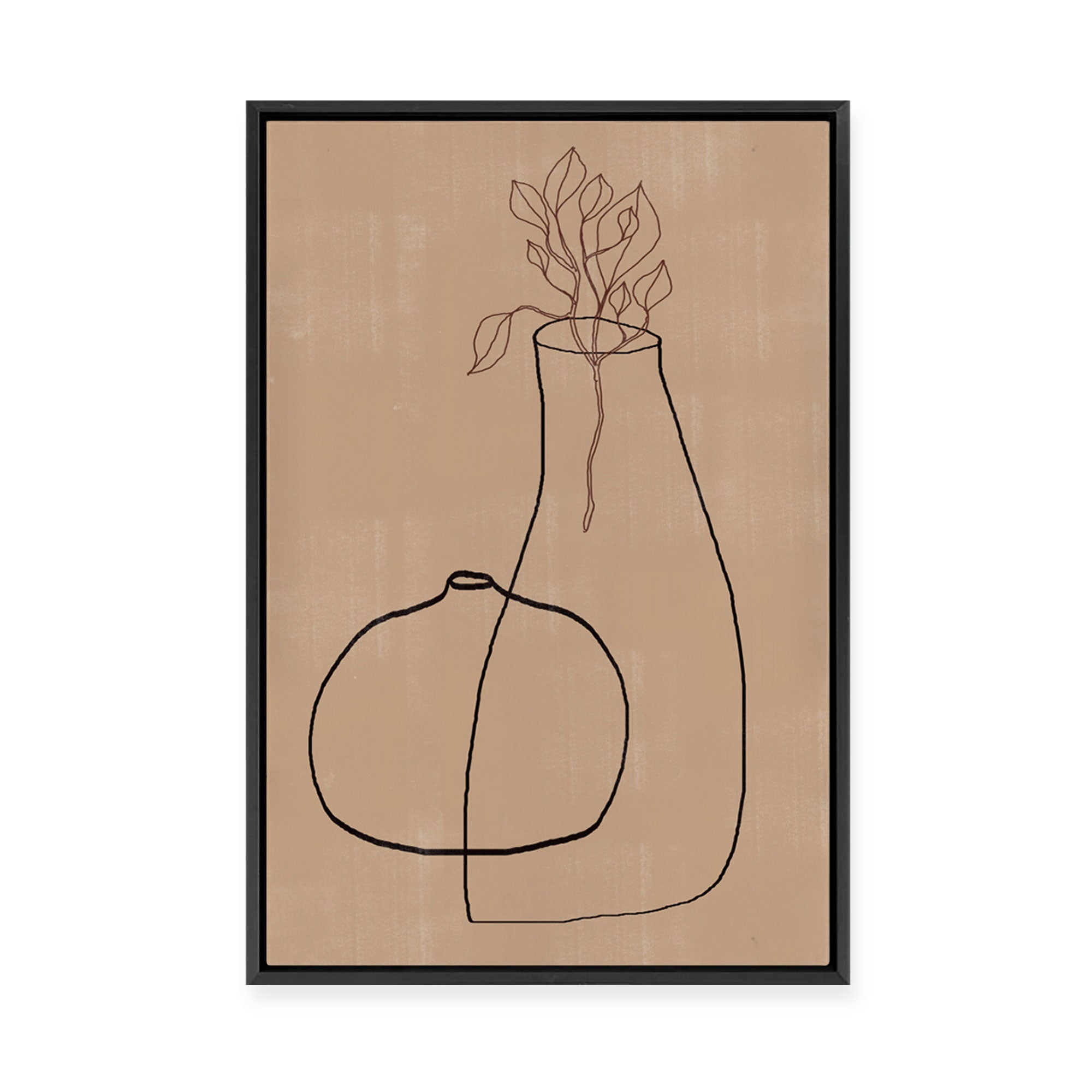 Vase No.2 | Framed Canvas
