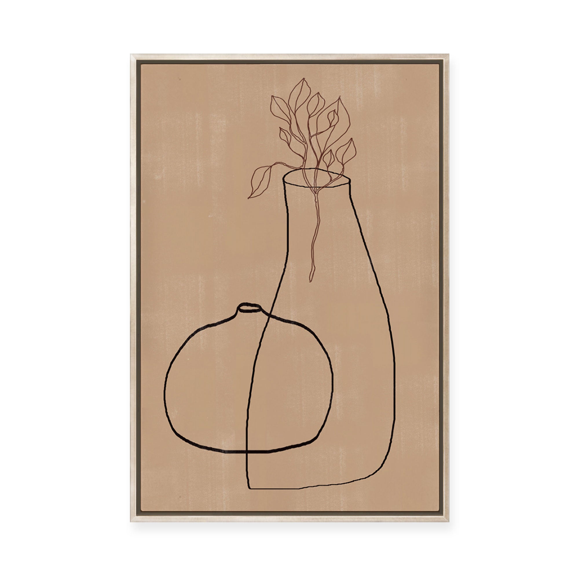 Vase No.2 | Framed Canvas