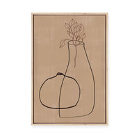 Vase No.2 | Framed Canvas