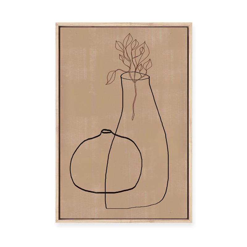 Vase No.2 | Framed Canvas
