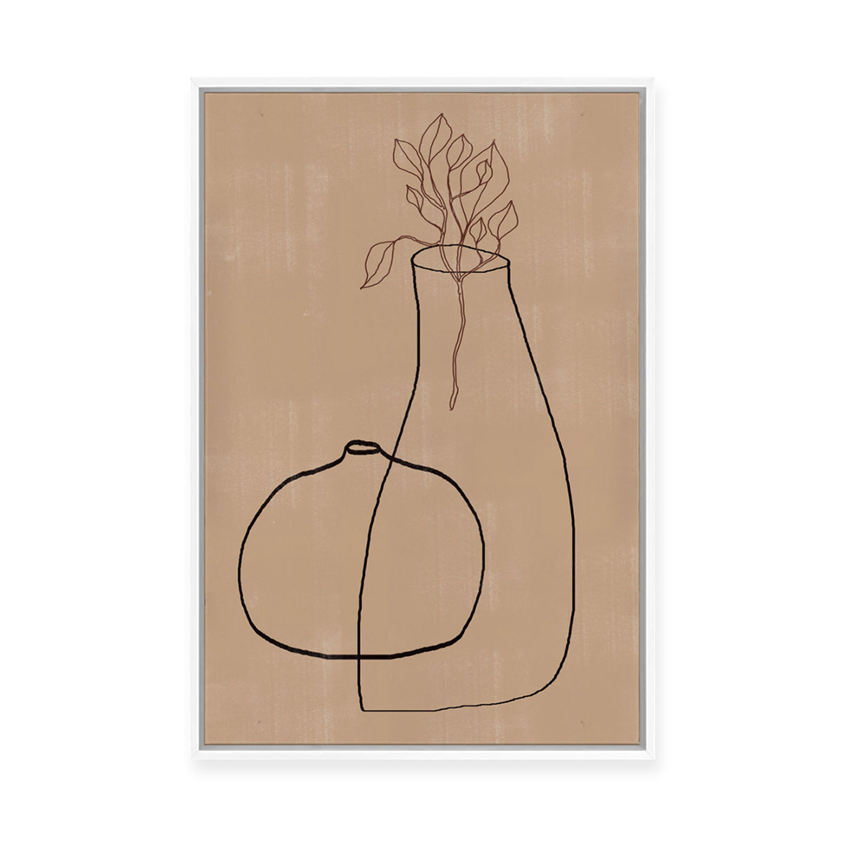 Vase No.2 | Framed Canvas
