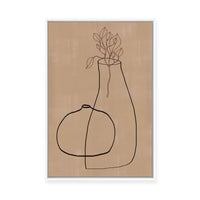 Vase No.2 | Framed Canvas