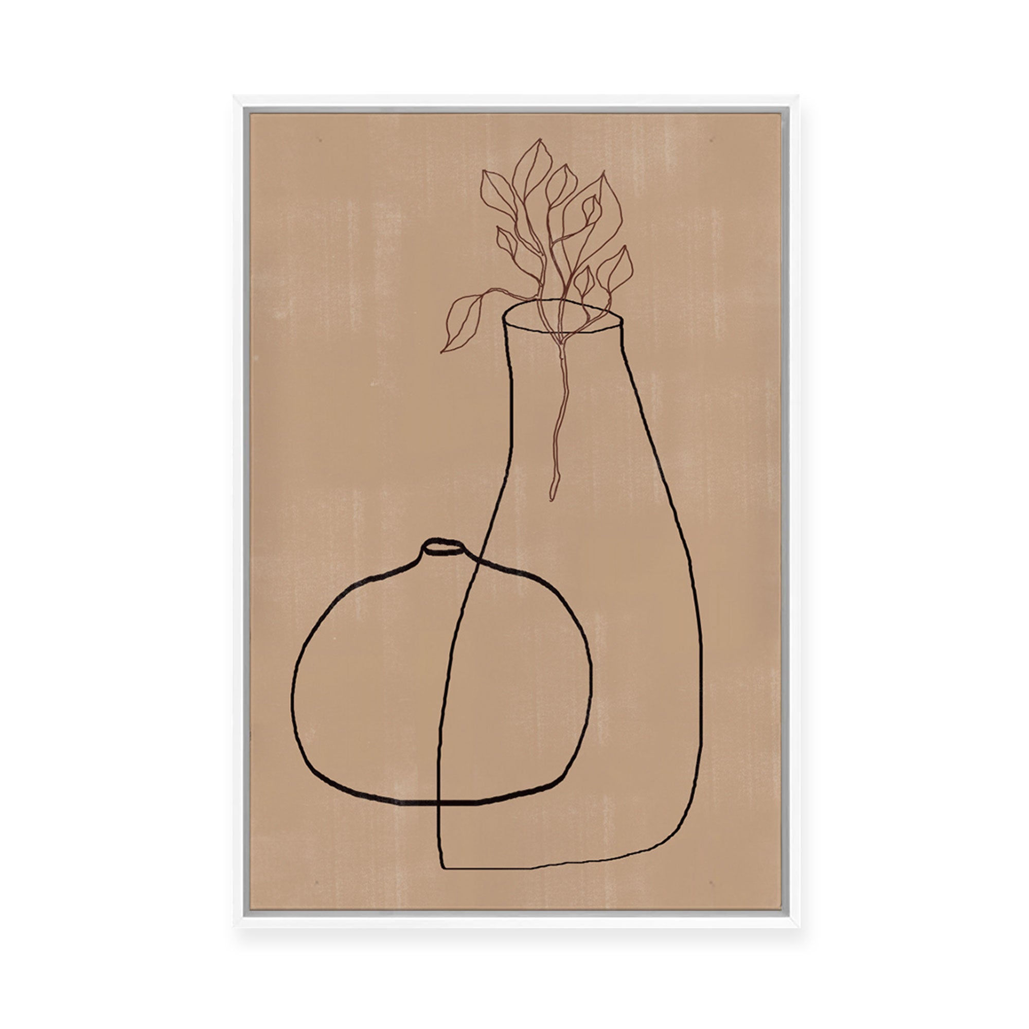 Vase No.2 | Framed Canvas