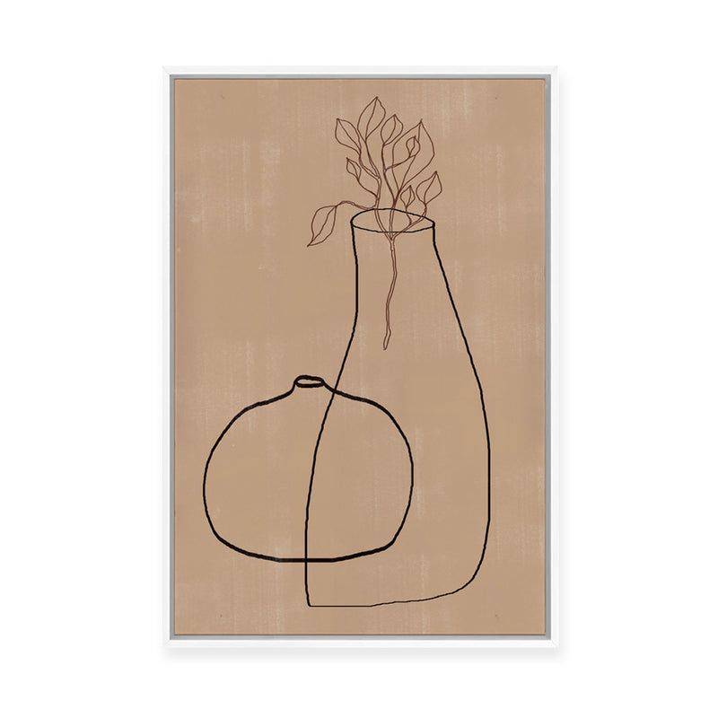 Vase No.2 | Framed Canvas