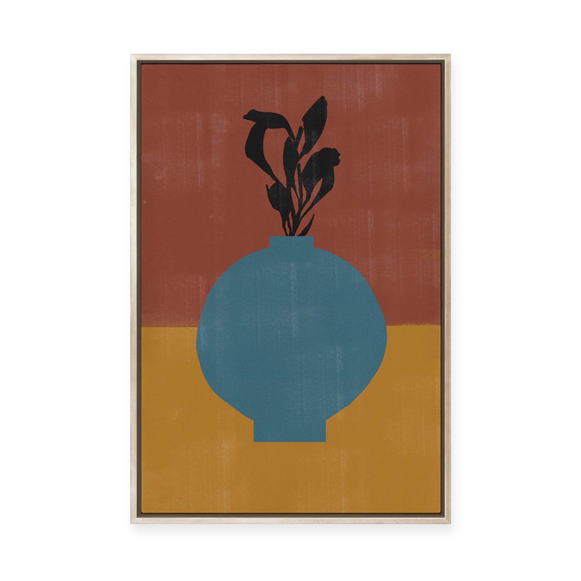 Vase No.4 | Framed Canvas