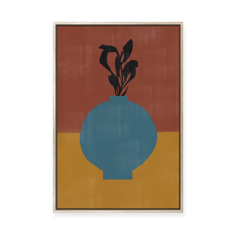 Vase No.4 | Framed Canvas