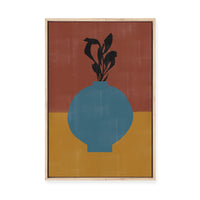 Vase No.4 | Framed Canvas