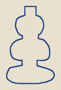 Vase No.8 | Framed Canvas