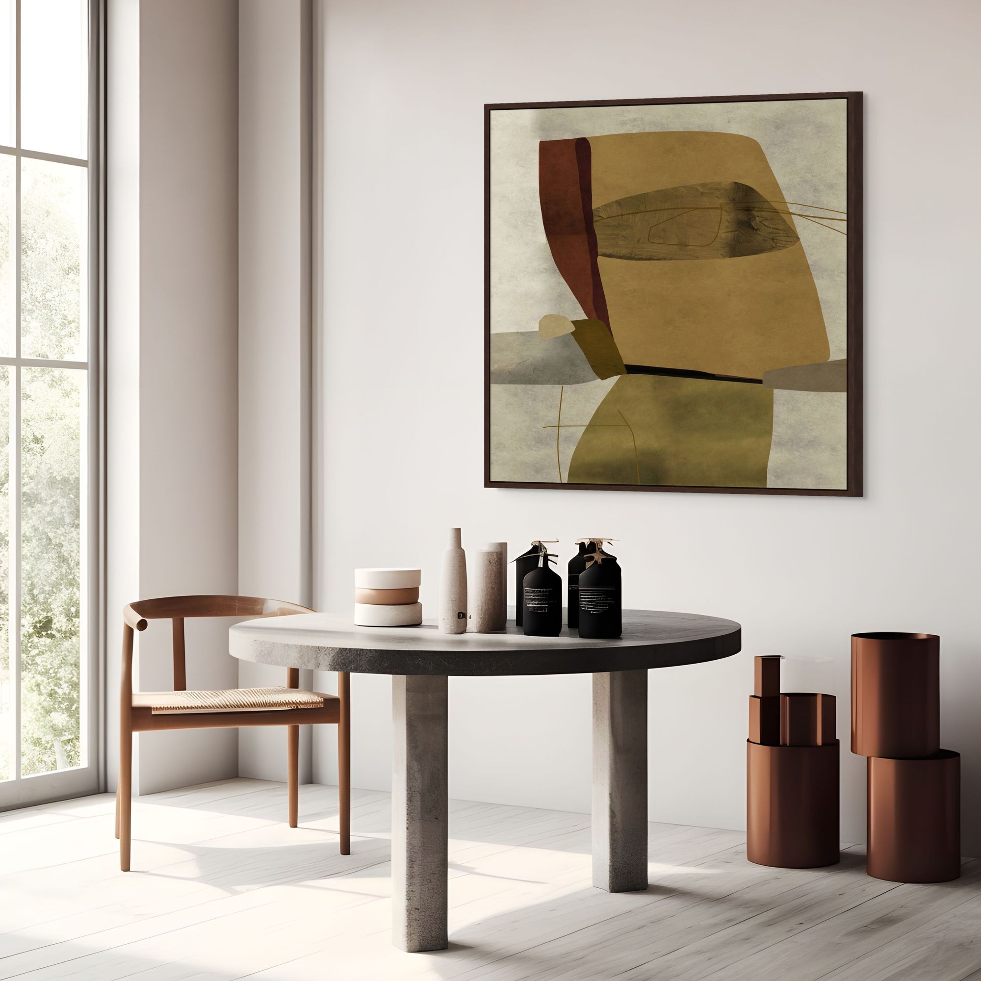 Tango I | Framed Canvas