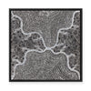 Watiya-Warnu Jukurrpa (Seed Dreaming) No.3 | Framed Canvas Print