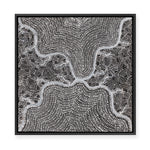 Watiya-Warnu Jukurrpa (Seed Dreaming) No.3 | Framed Canvas Print