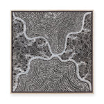 Watiya-Warnu Jukurrpa (Seed Dreaming) No.3 | Framed Canvas Print