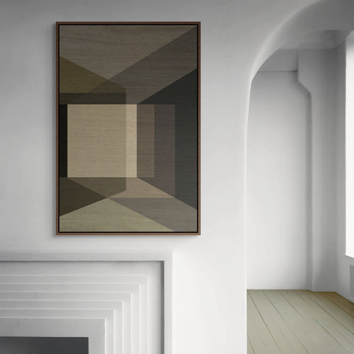 Taupe Room | Framed Canvas