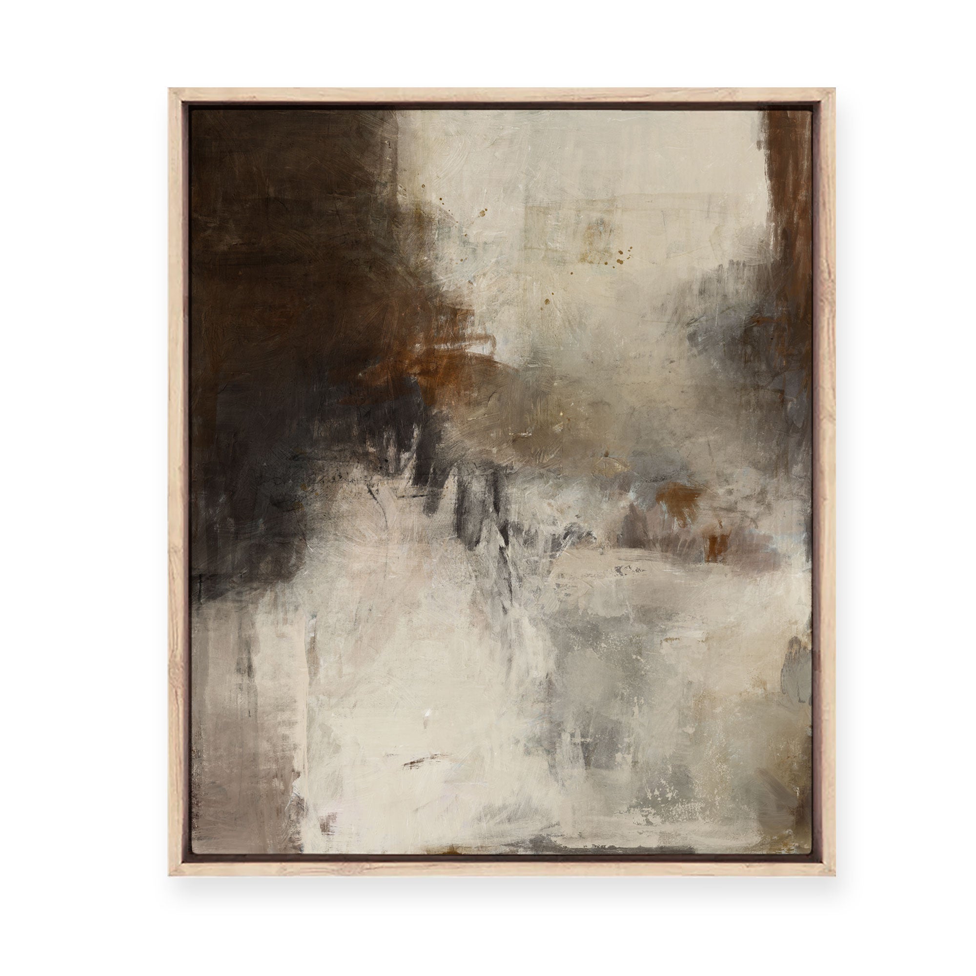 Ten Miles to the Show | Framed Canvas