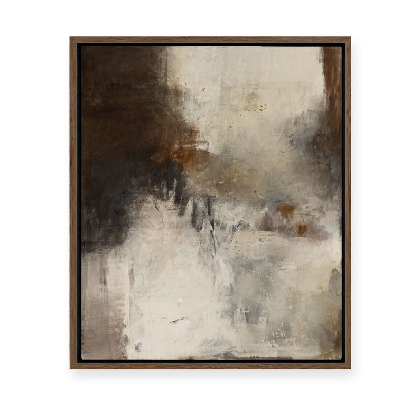 Ten Miles to the Show | Framed Canvas