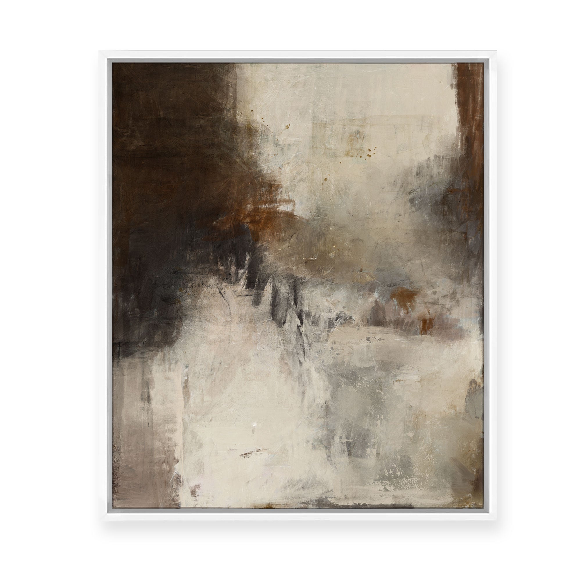 Ten Miles to the Show | Framed Canvas