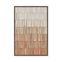 Terracotta Wall III | Framed Canvas