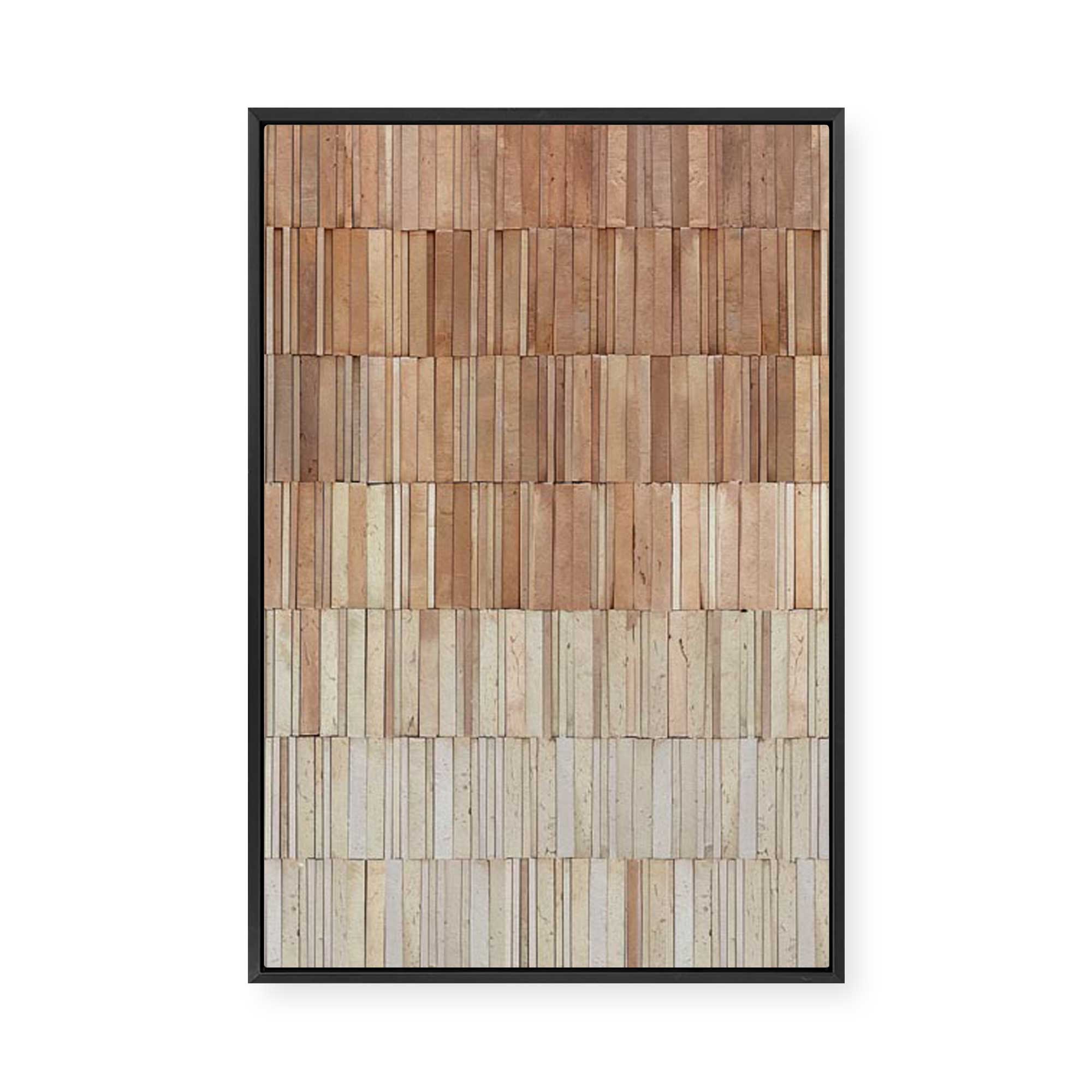 Terracotta Wall II | Framed Canvas
