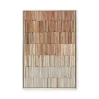 Terracotta Wall II | Framed Canvas