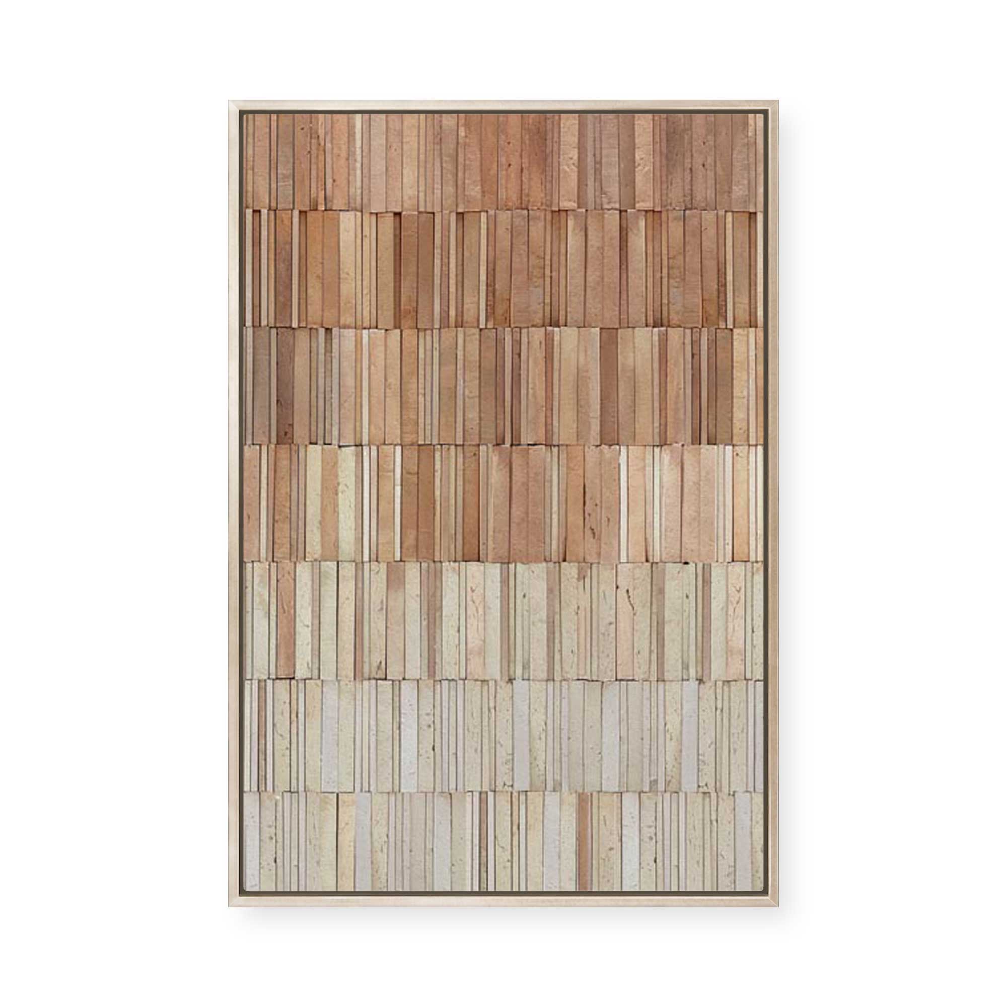 Terracotta Wall II | Framed Canvas