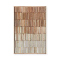 Terracotta Wall II | Framed Canvas