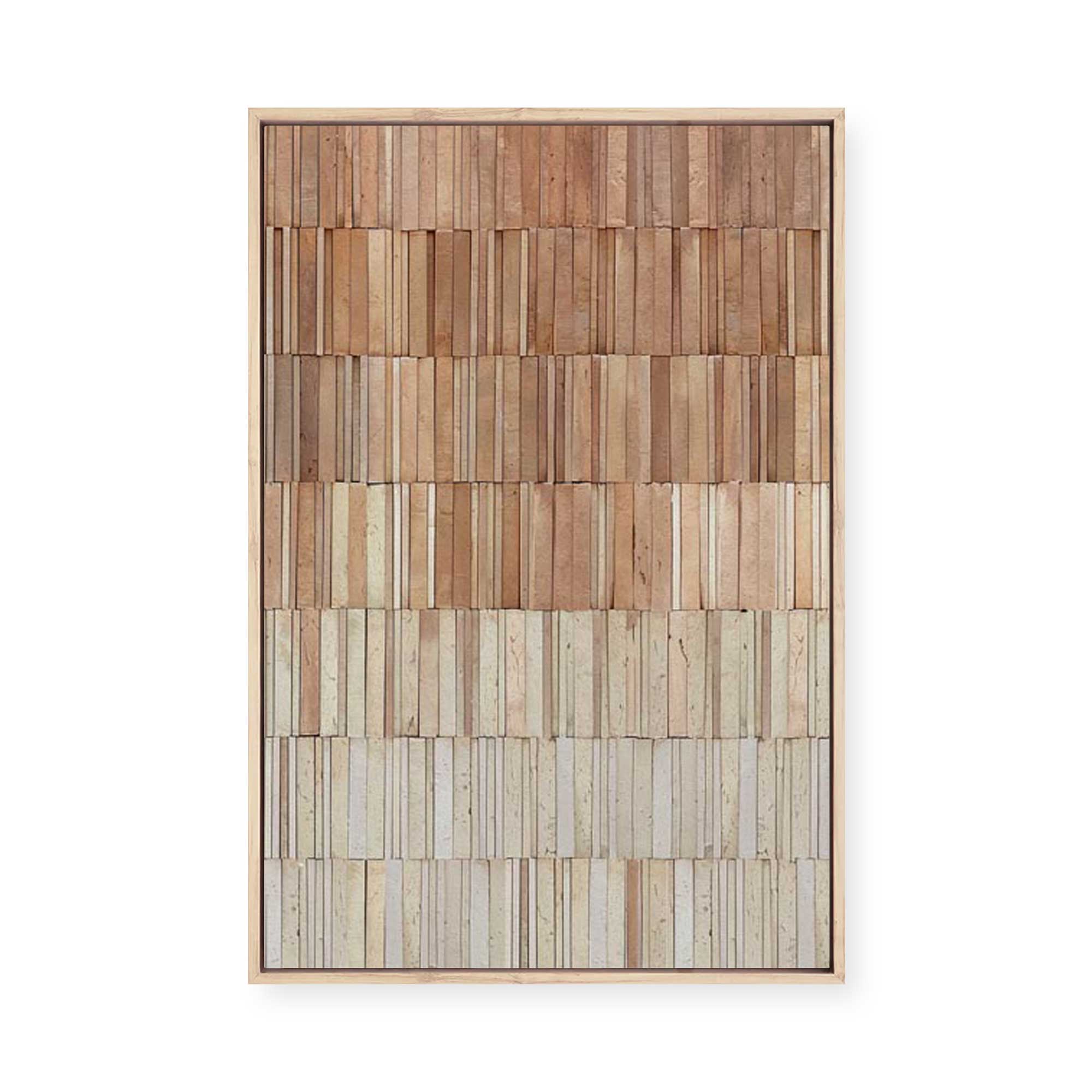 Terracotta Wall II | Framed Canvas