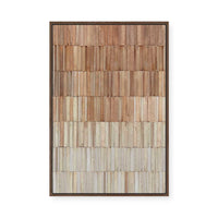 Terracotta Wall II | Framed Canvas