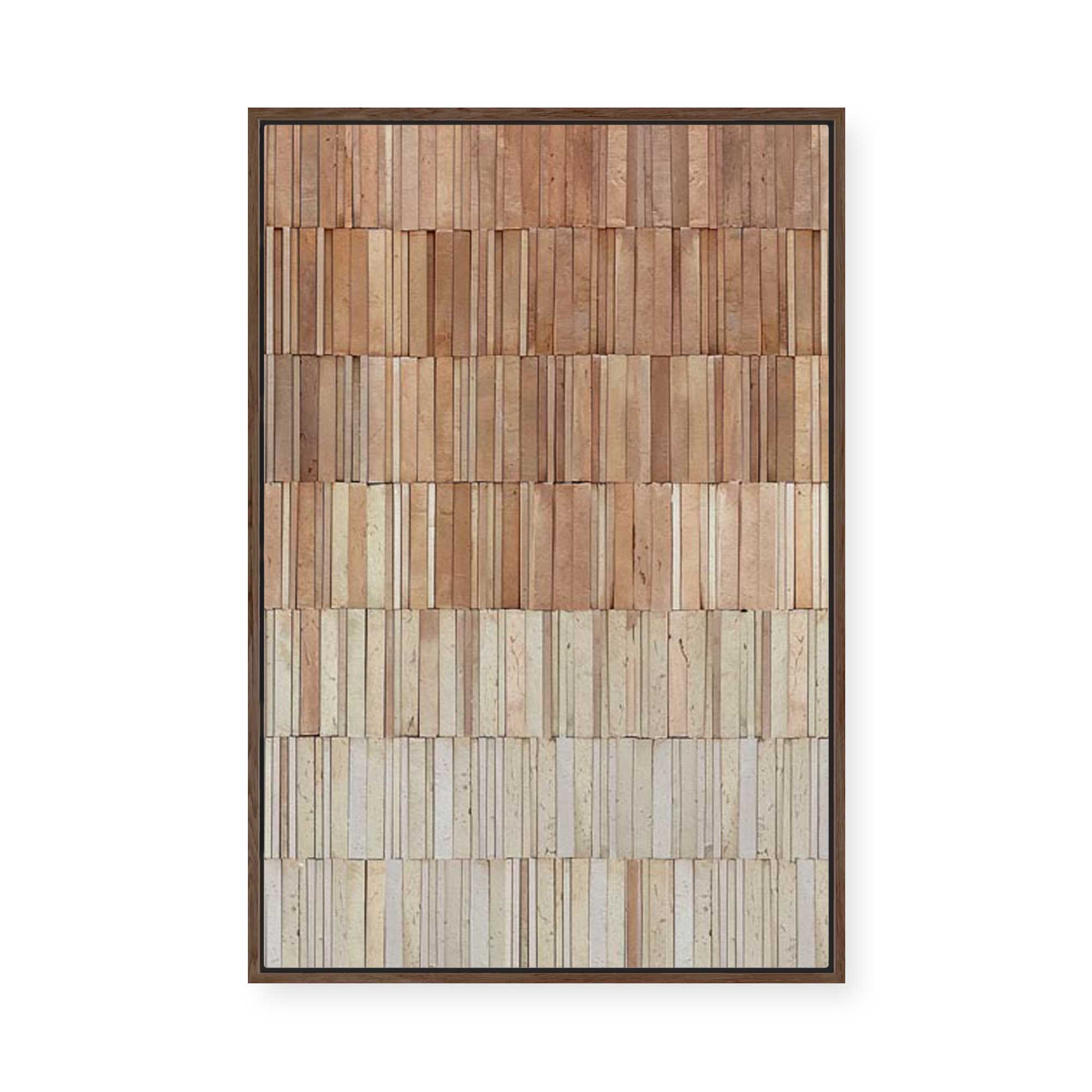 Terracotta Wall II | Framed Canvas