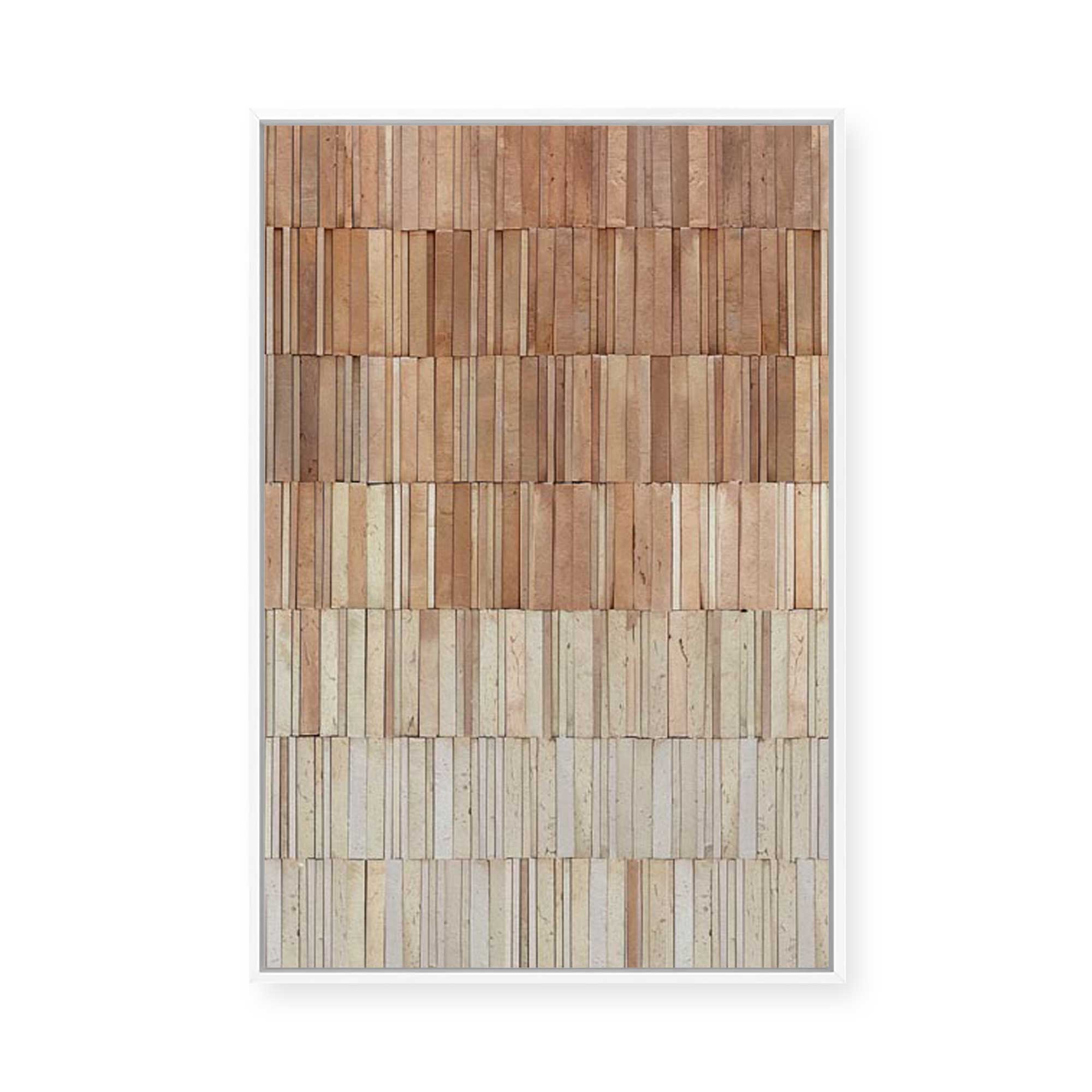 Terracotta Wall II | Framed Canvas