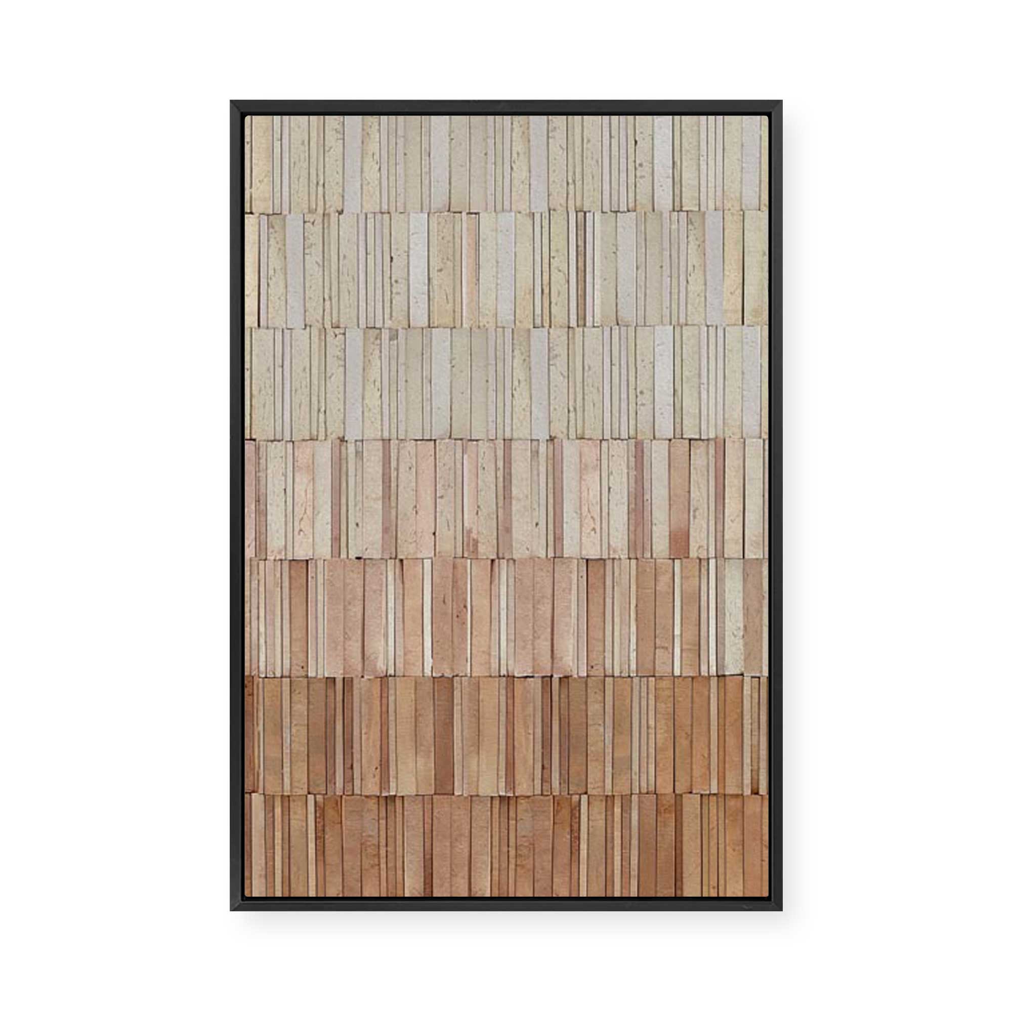 Terracotta Wall I | Framed Canvas