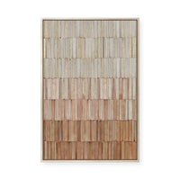 Terracotta Wall I | Framed Canvas