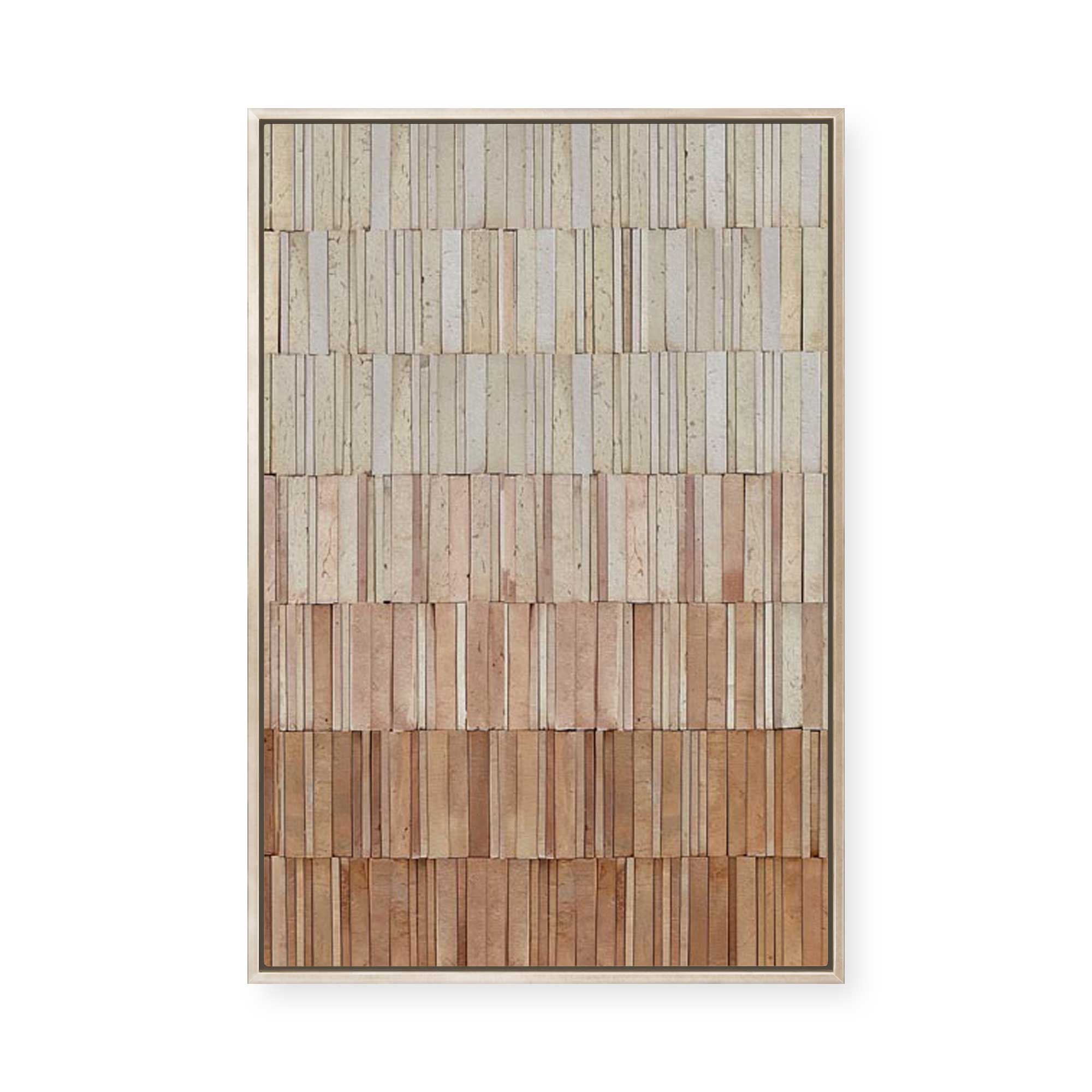 Terracotta Wall I | Framed Canvas