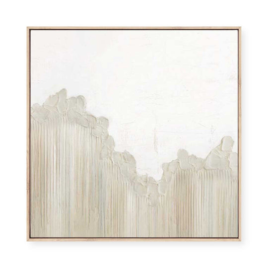 Texture in Neutral Hues II | Framed Canvas