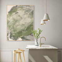 Textured Abstract Greens