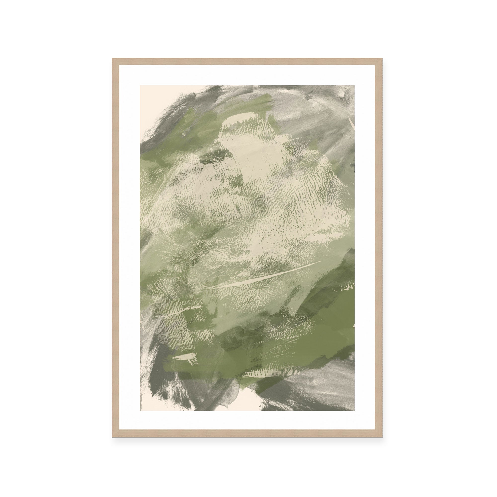 Textured Abstract Greens