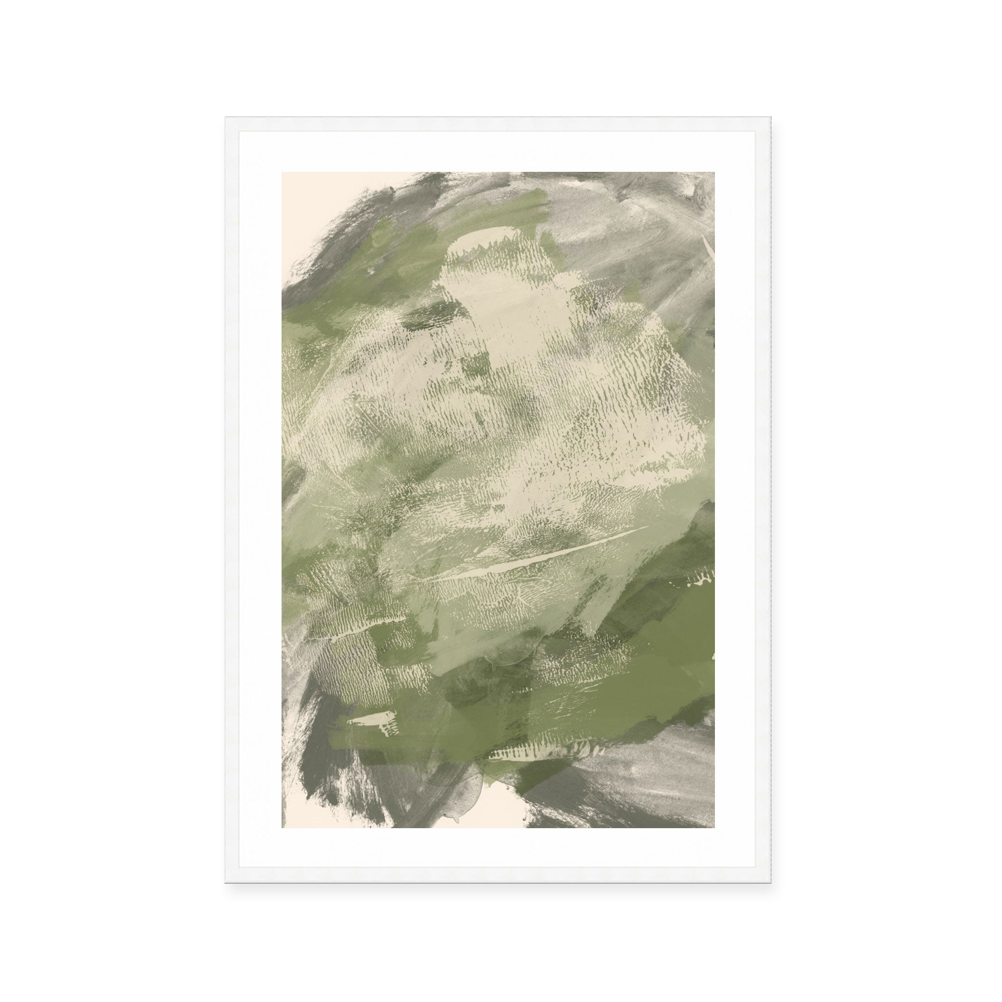 Textured Abstract Greens