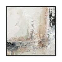 Textured Layers of Subtle Movement | Framed Canvas